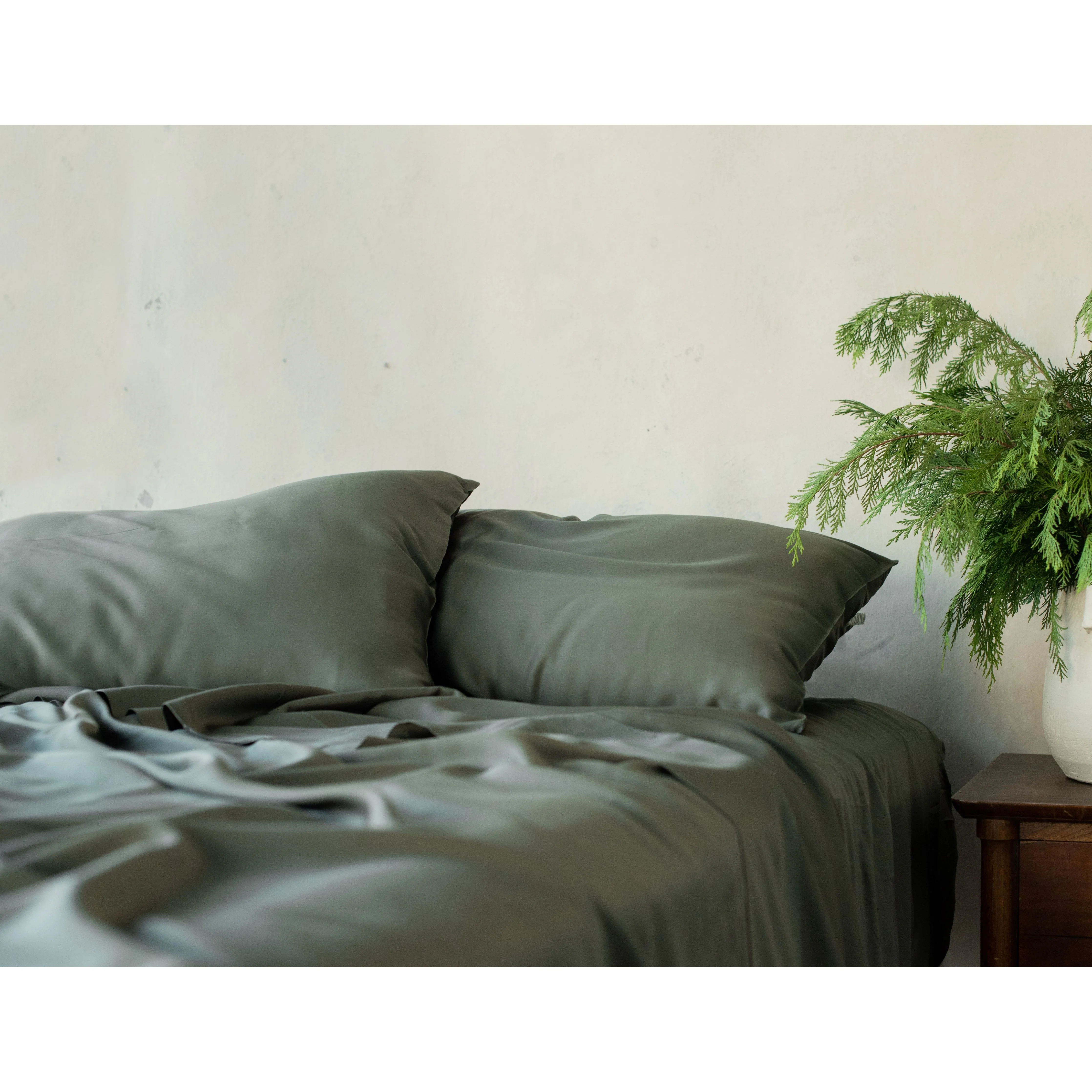 Cozy Earth Bamboo Set of 2 Pillowcases Available in Standard and King Sizes - Image 26