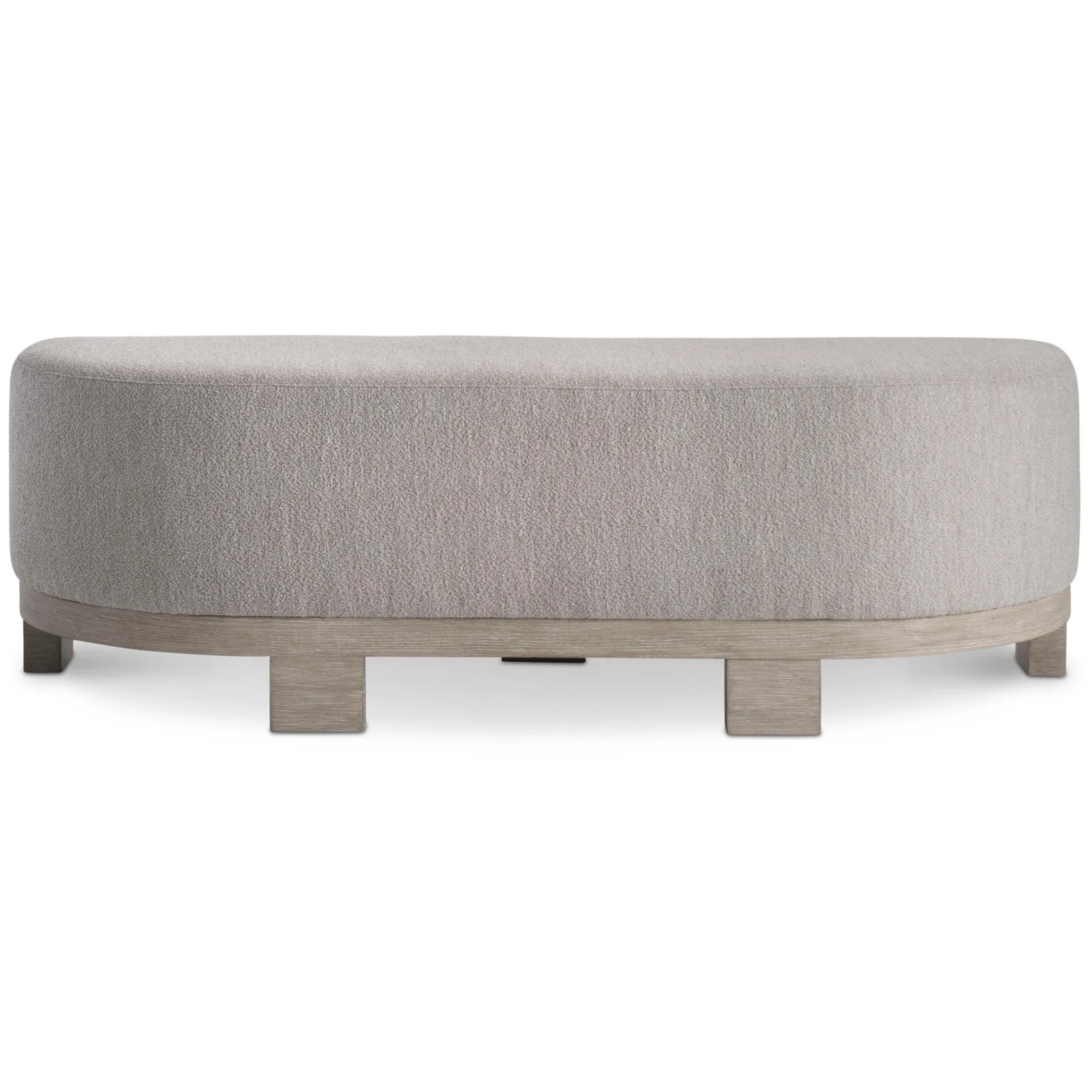 Bernhardt Prado Collection Upholstered Curved Bench - Image 3