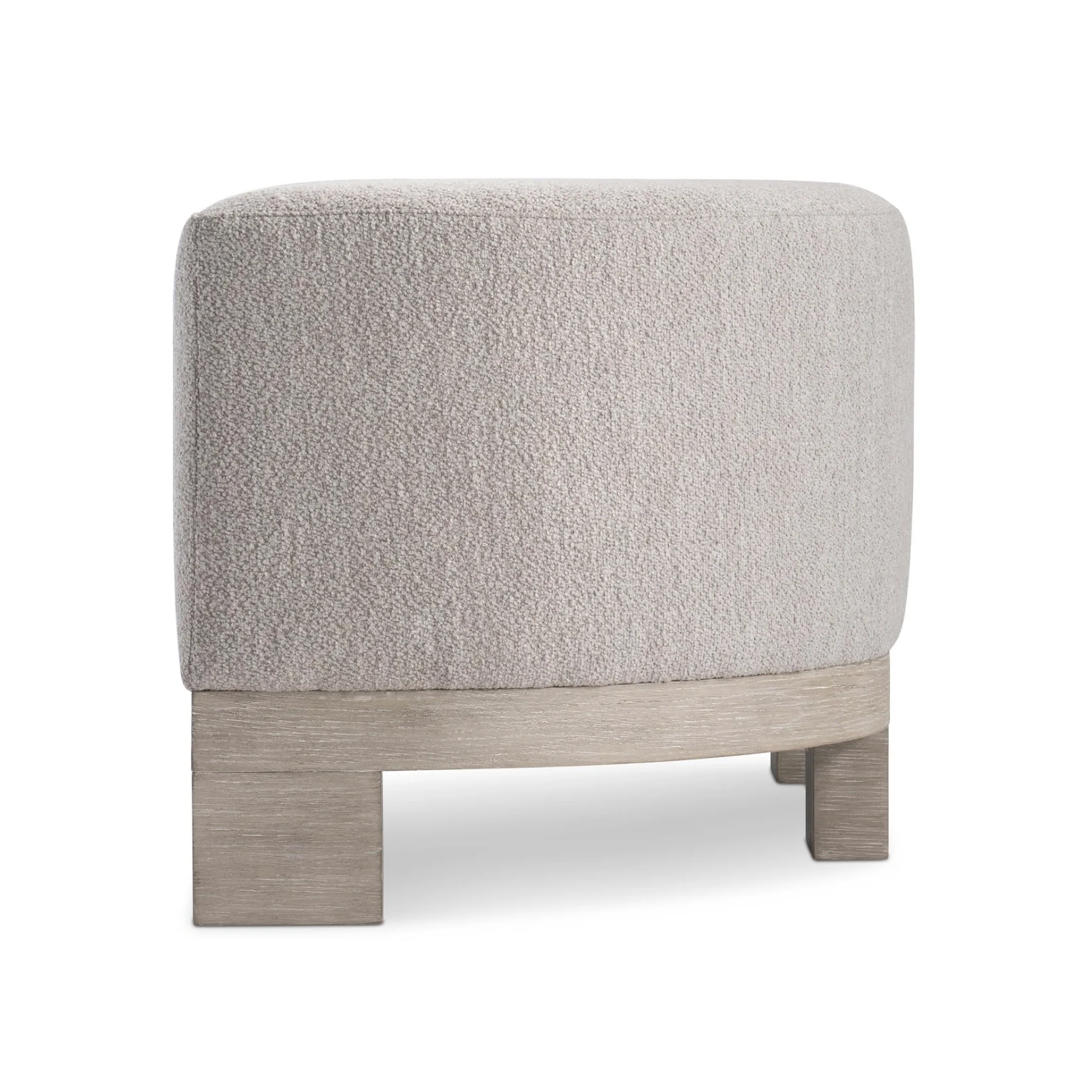 Bernhardt Prado Collection Upholstered Curved Bench - Image 5