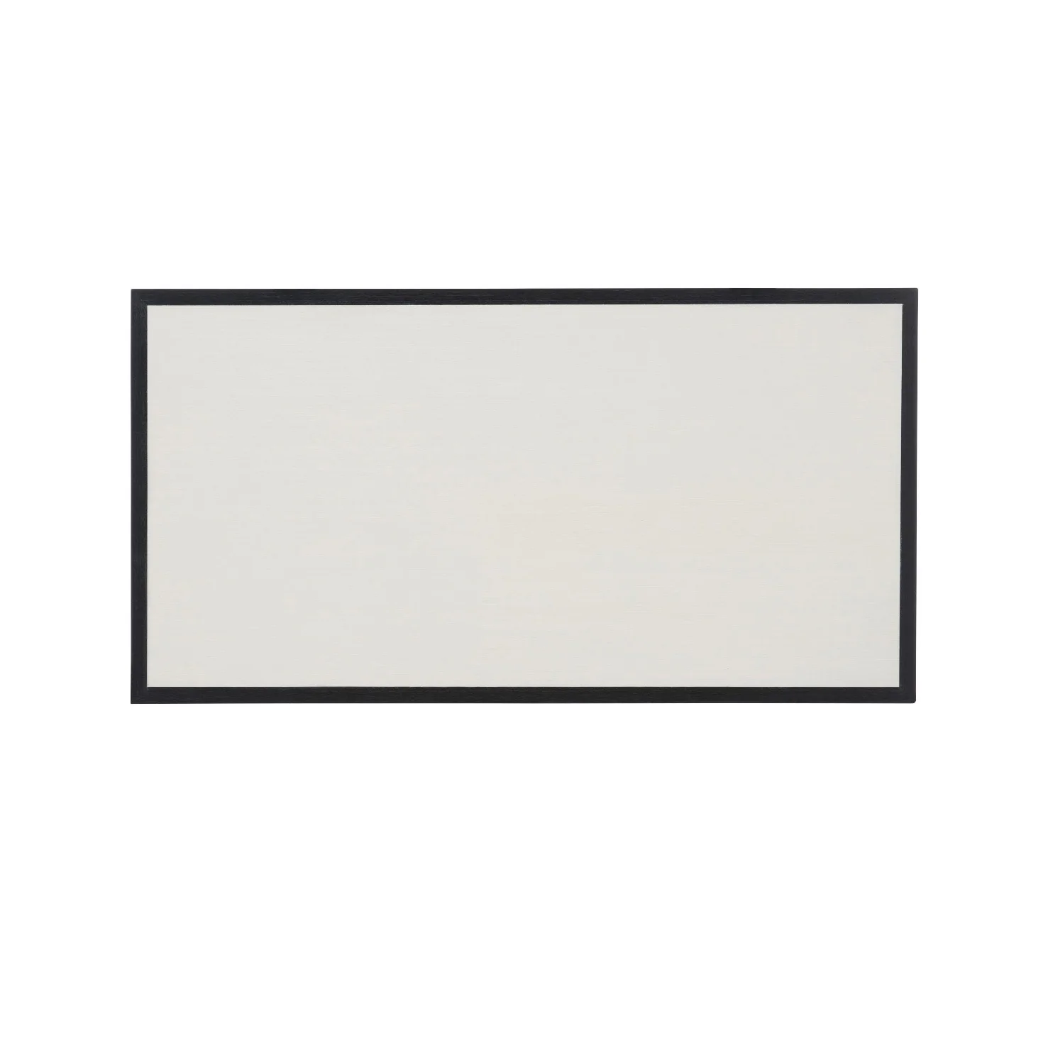 Bernhardt Silhouette Collection Three Drawer Nightstand ~Onyx and Eggshell Two Tone Finish - Image 6