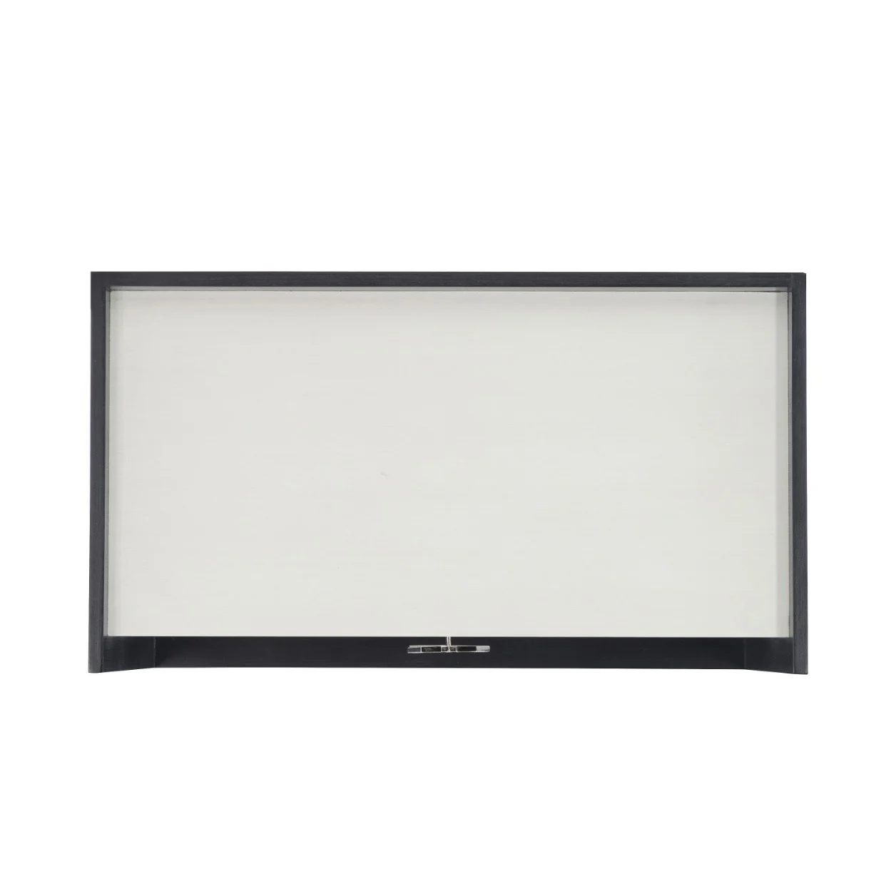 Bernhardt Silhouette Collection Two Drawer Nightstand ~ Onyx and Eggshell Two Tone Finish - Image 6