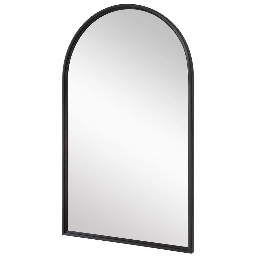 Casa Bella Living Simple Matte Black Arch Mirror - Image 4