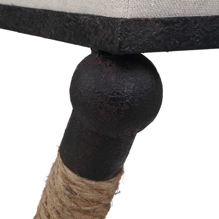 Uttermost Firth Oatmeal Performance Fabric Counter Stool - Image 5