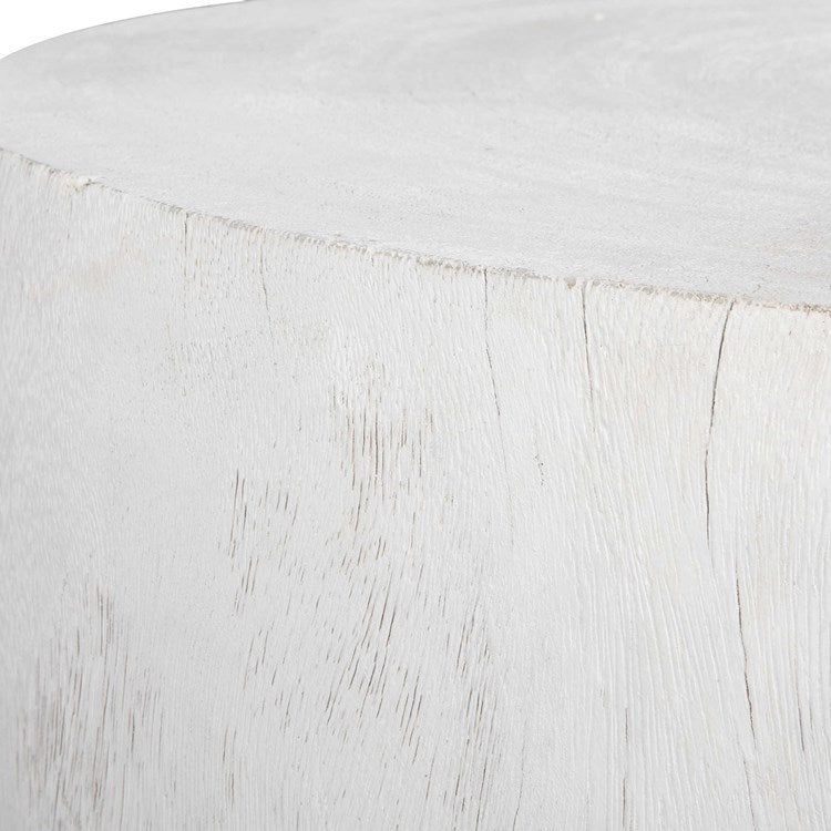 Uttermost Elevate Matte White Suar Wood Coffee Table - Image 4