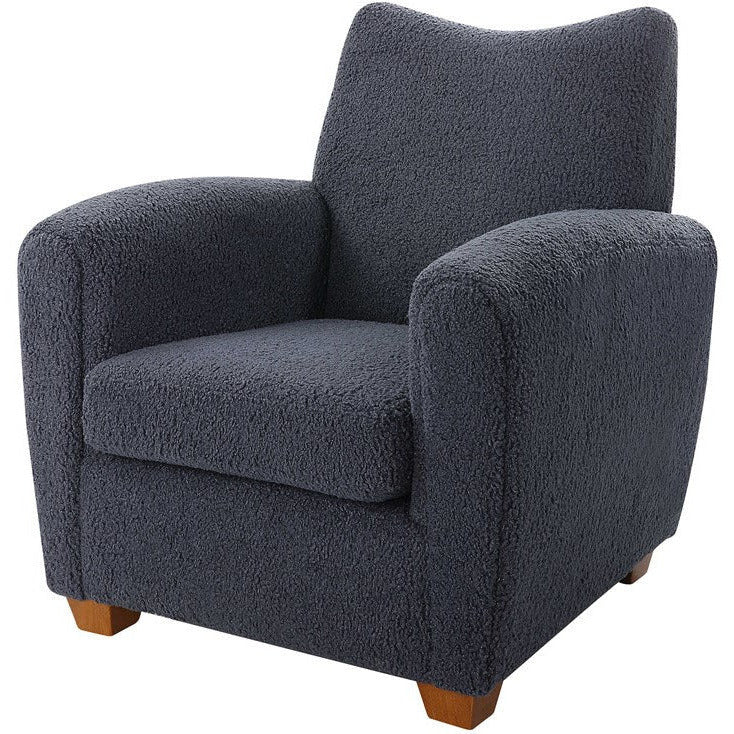 Uttermost Teddy Slate Faux Shearling Accent Chair - Image 3