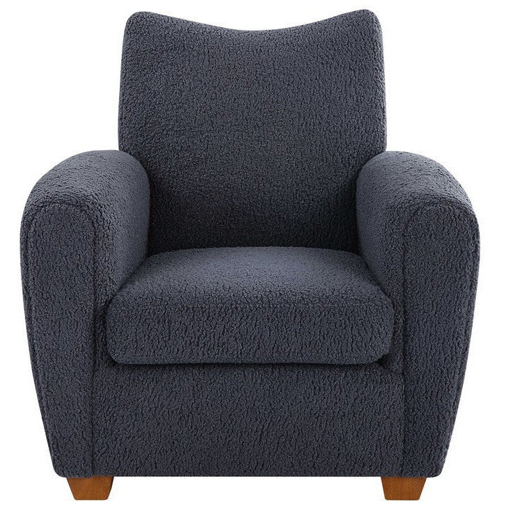 Uttermost Teddy Slate Faux Shearling Accent Chair - Image 4