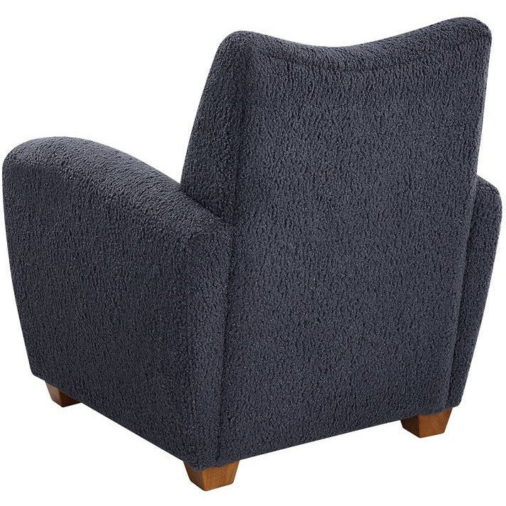 Uttermost Teddy Slate Faux Shearling Accent Chair - Image 6
