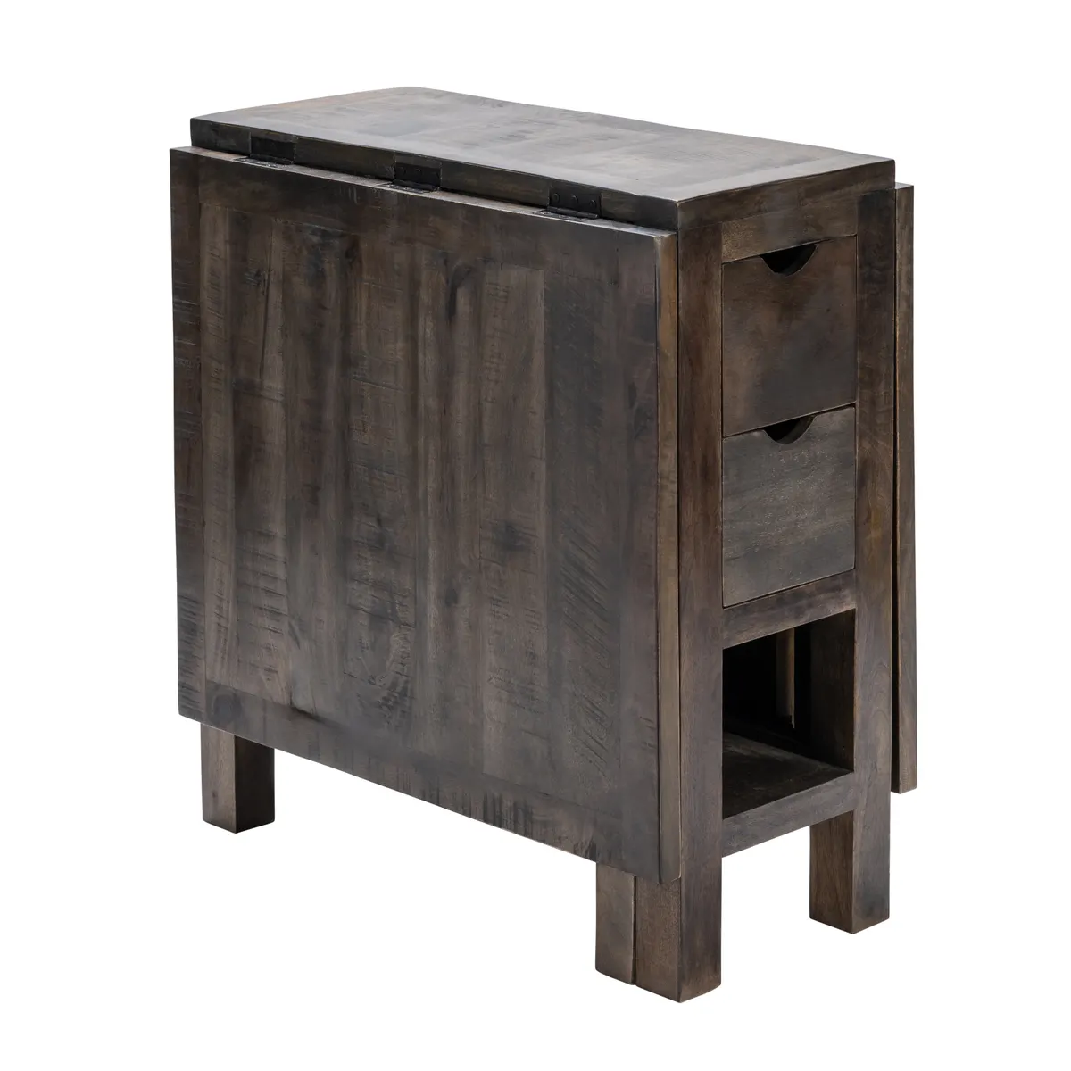 Crestview Collection Barnwell Dark- Brown Finish Wood Dining Table - Image 3