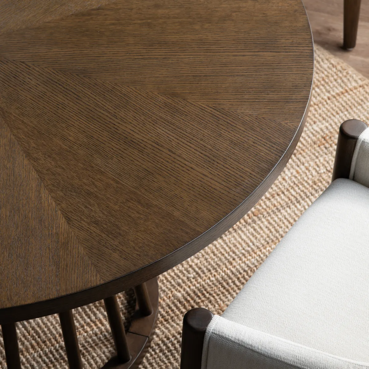 Crestview Collection Brunswick Round Dining Table - Image 5
