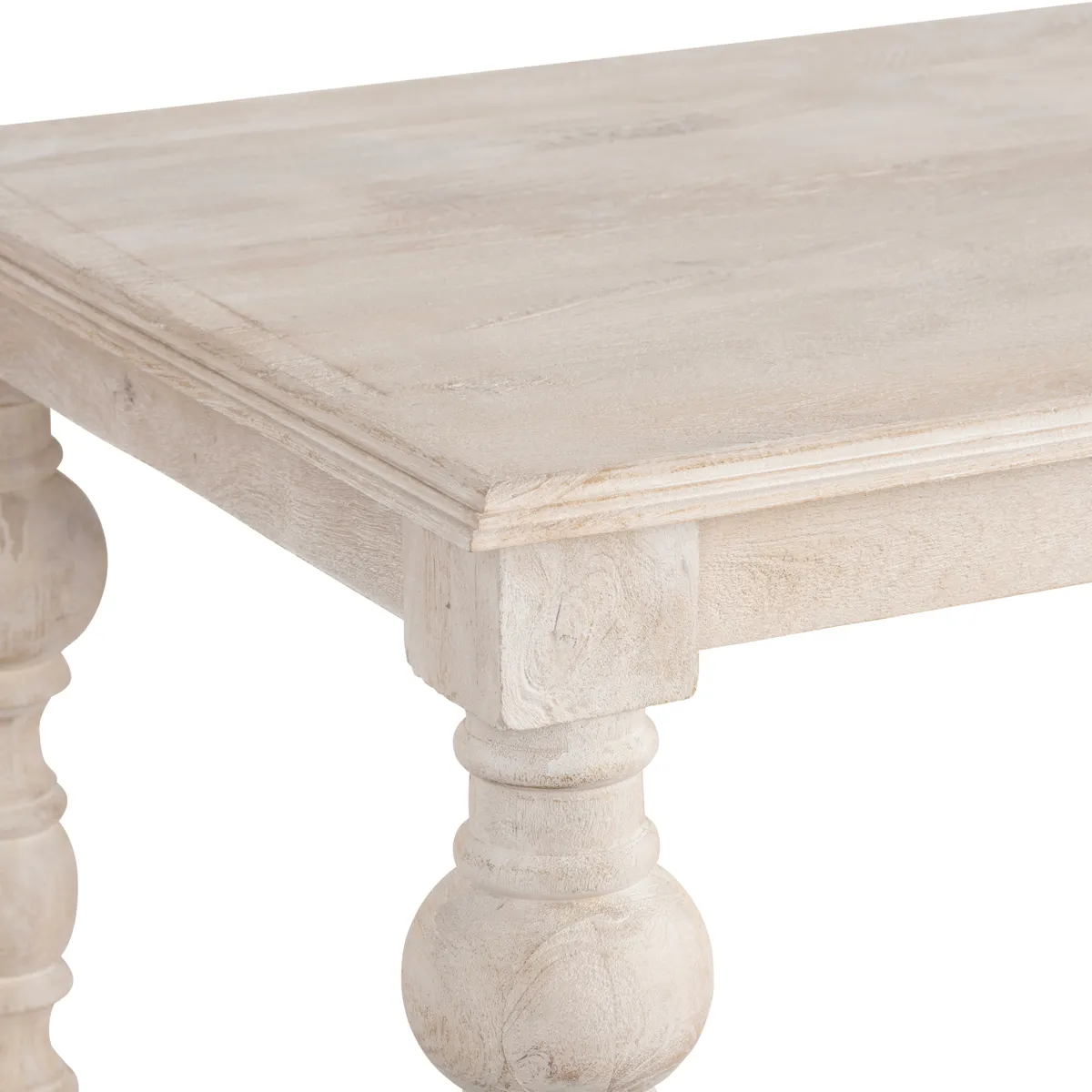 Crestview Collection Harvest Light Mango Wood Dining Table - Image 3