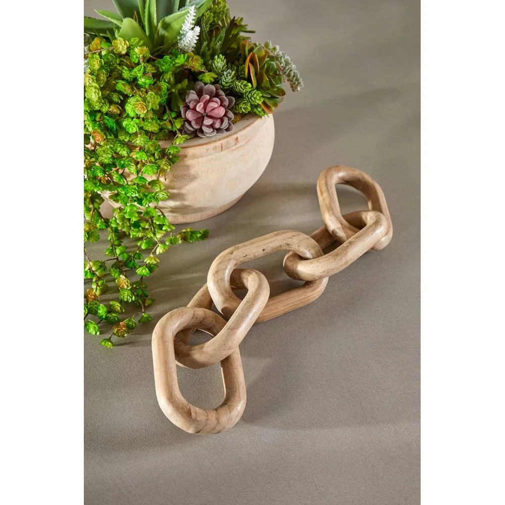 Essentials For Living Cinq Wood Link ~ Smoke Gray Pine - Image 4