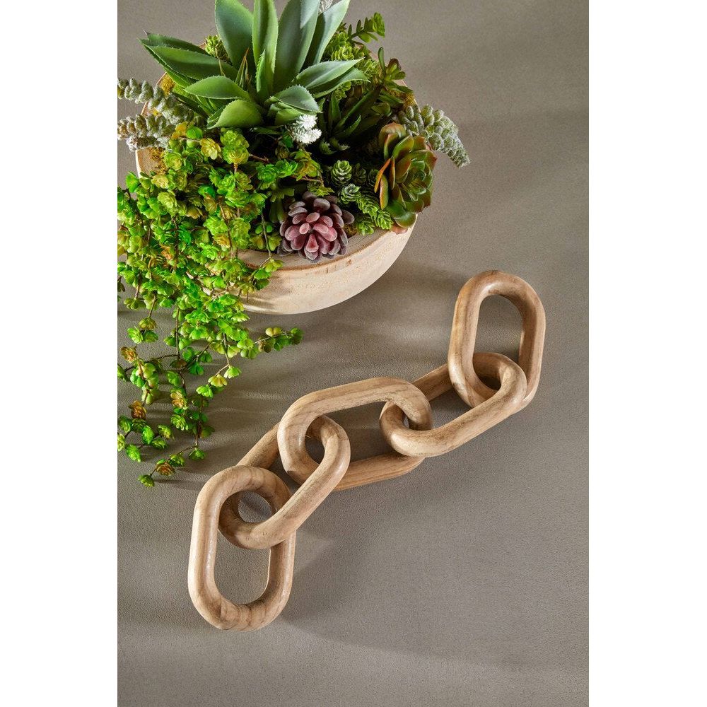 Essentials For Living Cinq Wood Link ~ Smoke Gray Pine - Image 5