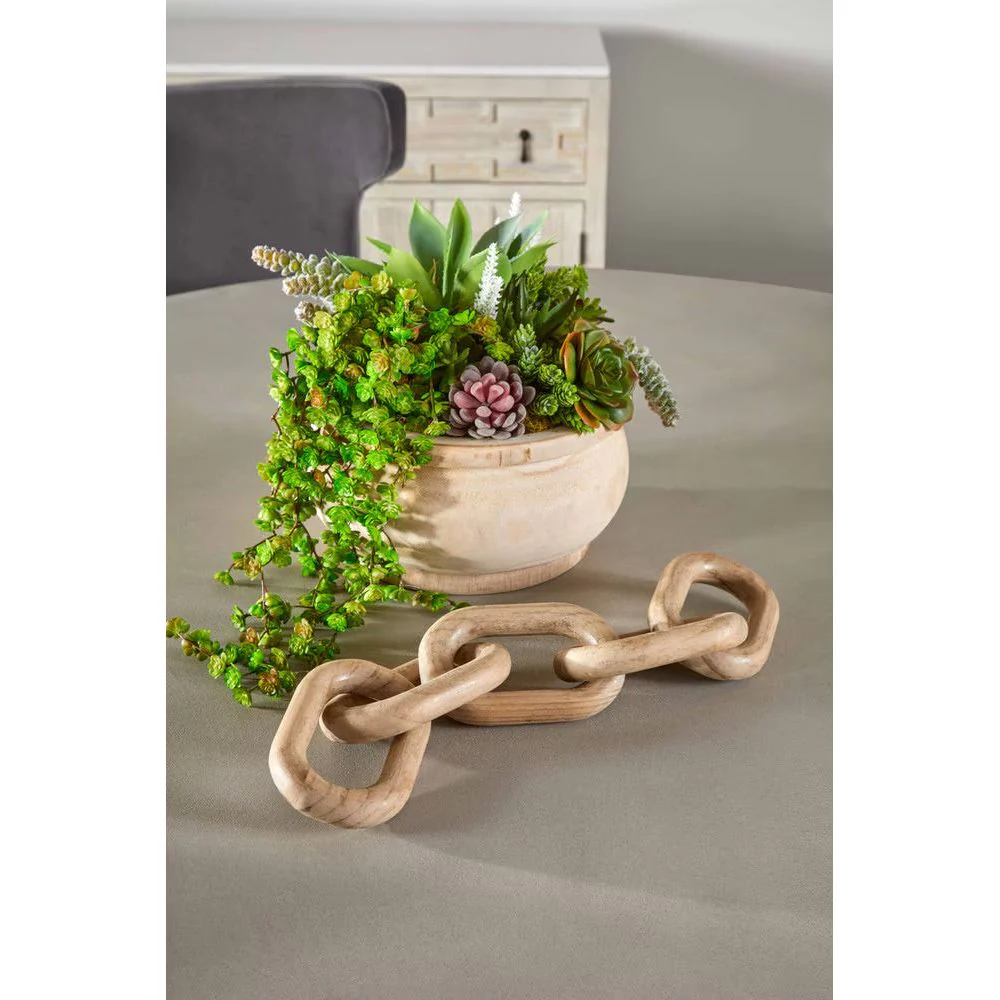 Essentials For Living Cinq Wood Link ~ Smoke Gray Pine - Image 6