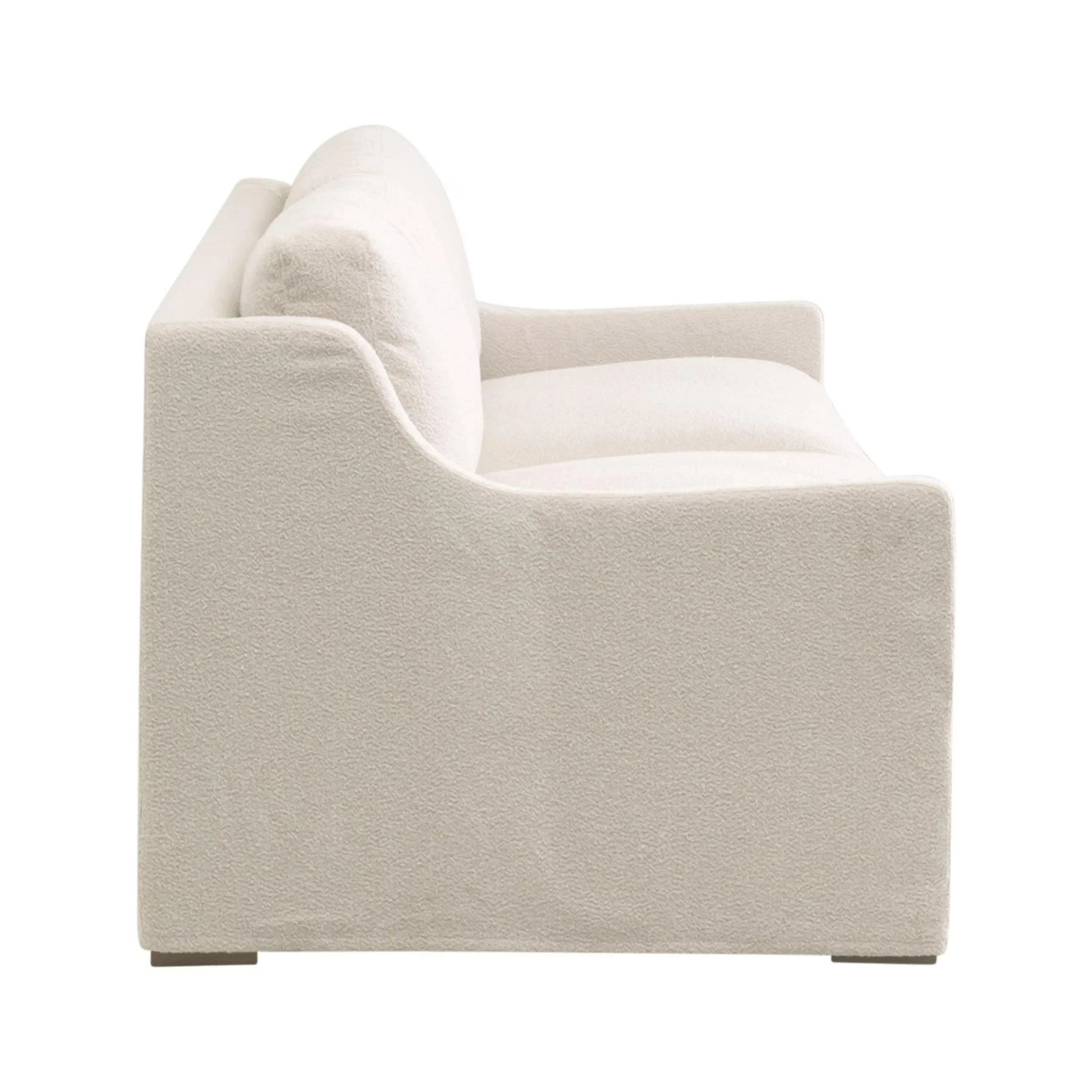 Essentials For Living Colin Outdoor 94” Slope Arm Slipcover Sofa ~ Performance Harborside Ivory, Desert Accoya - Image 3