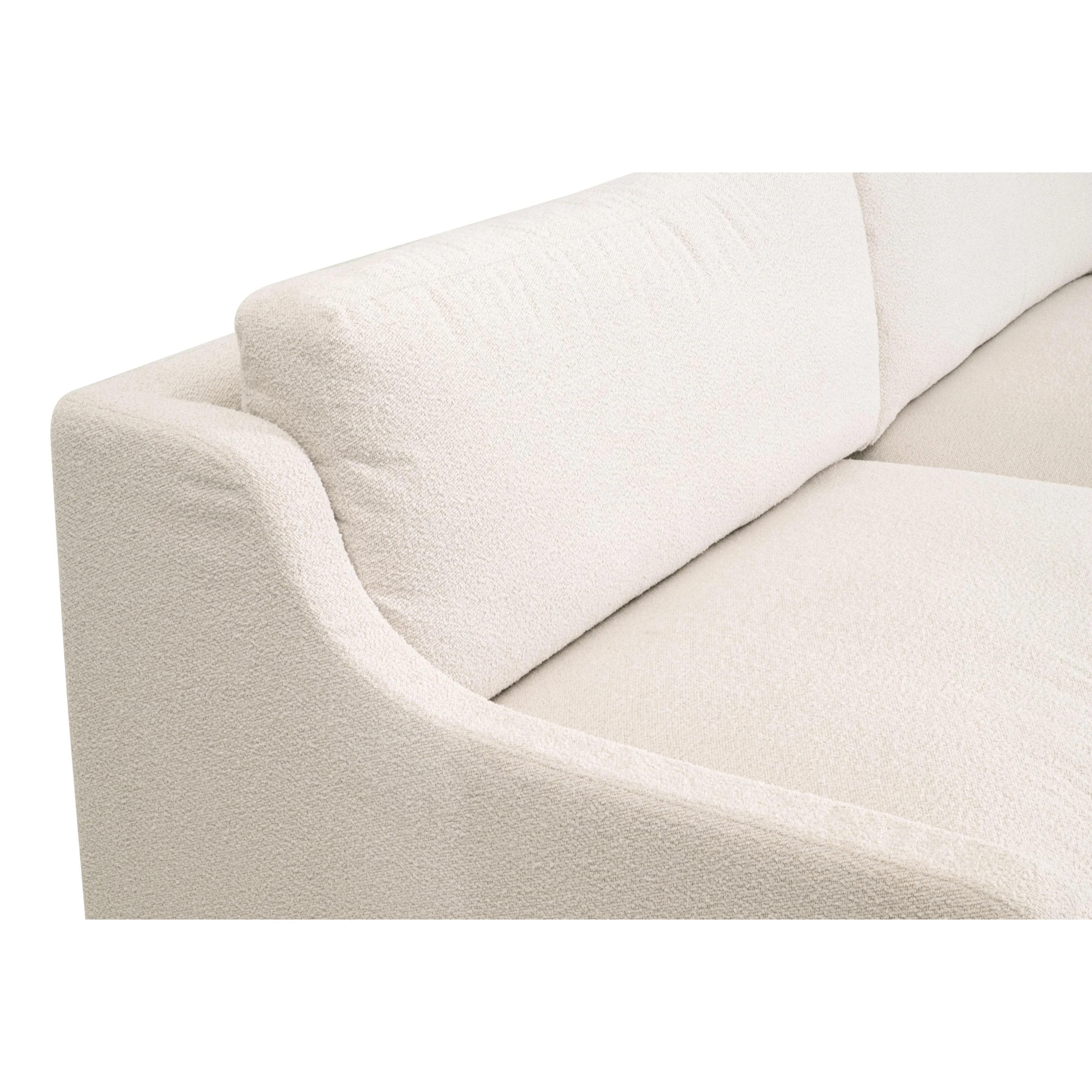 Essentials For Living Colin Outdoor 94” Slope Arm Slipcover Sofa ~ Performance Harborside Ivory, Desert Accoya - Image 4