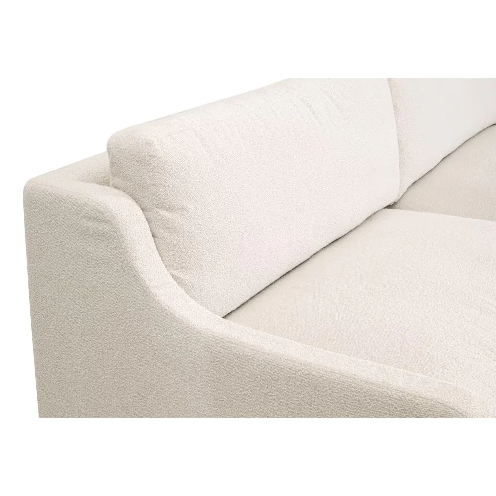 Essentials For Living Colin Outdoor 94” Slope Arm Slipcover Sofa ~ Performance Harborside-Ivory With Desert Accoya - Image 4