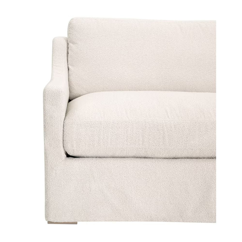 Essentials For Living Colin Outdoor 94” Slope Arm Slipcover Sofa ~ Performance Harborside-Ivory With Desert Accoya - Image 5
