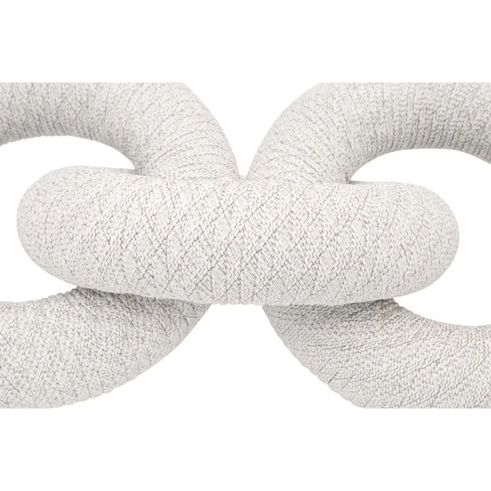 Essentials For Living Crew Rope Link ~ White Speckle Flat Rope - Image 5