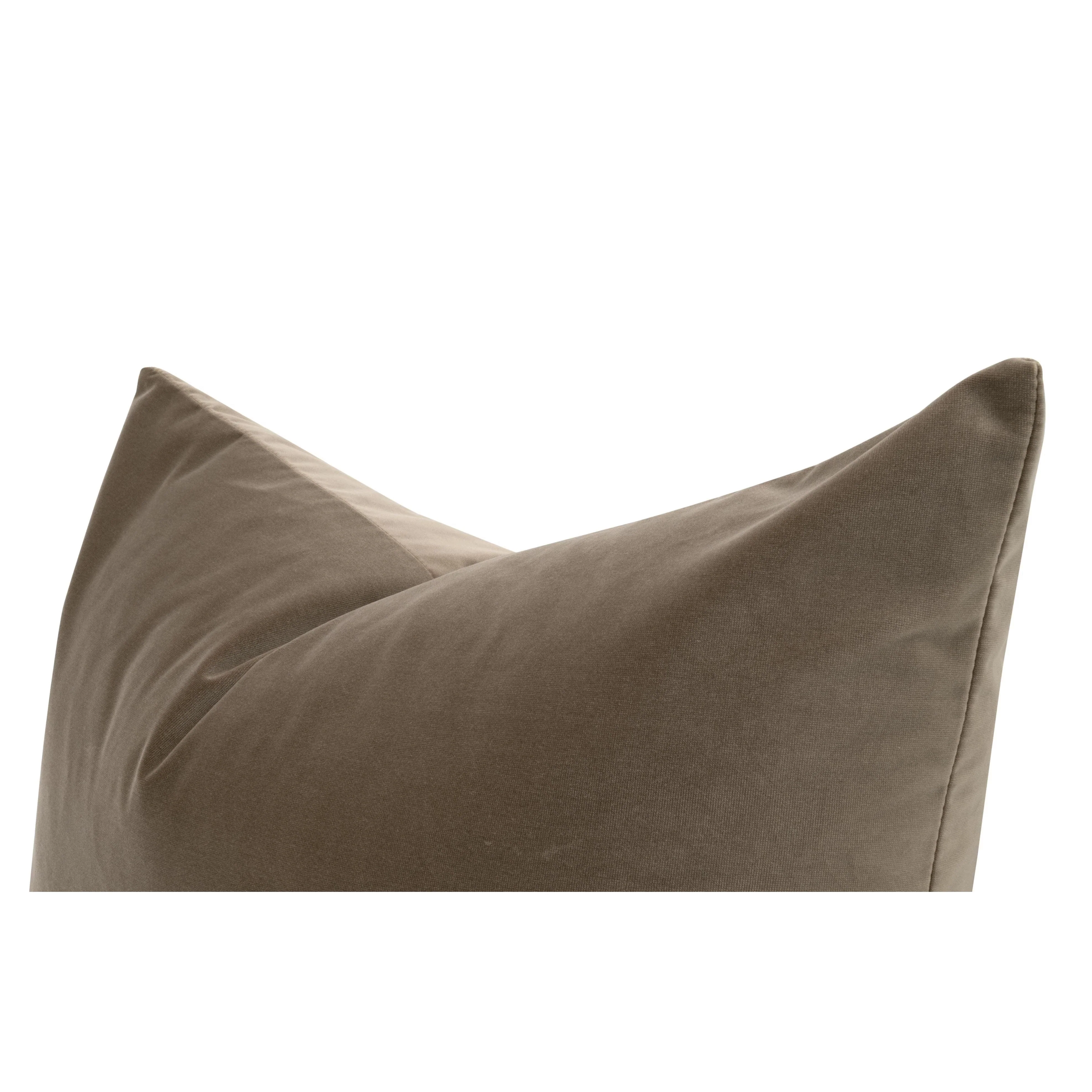 Essentials For Living The Basic 34” Essential Dutch Pillow ~ Caramel Velvet - Image 3