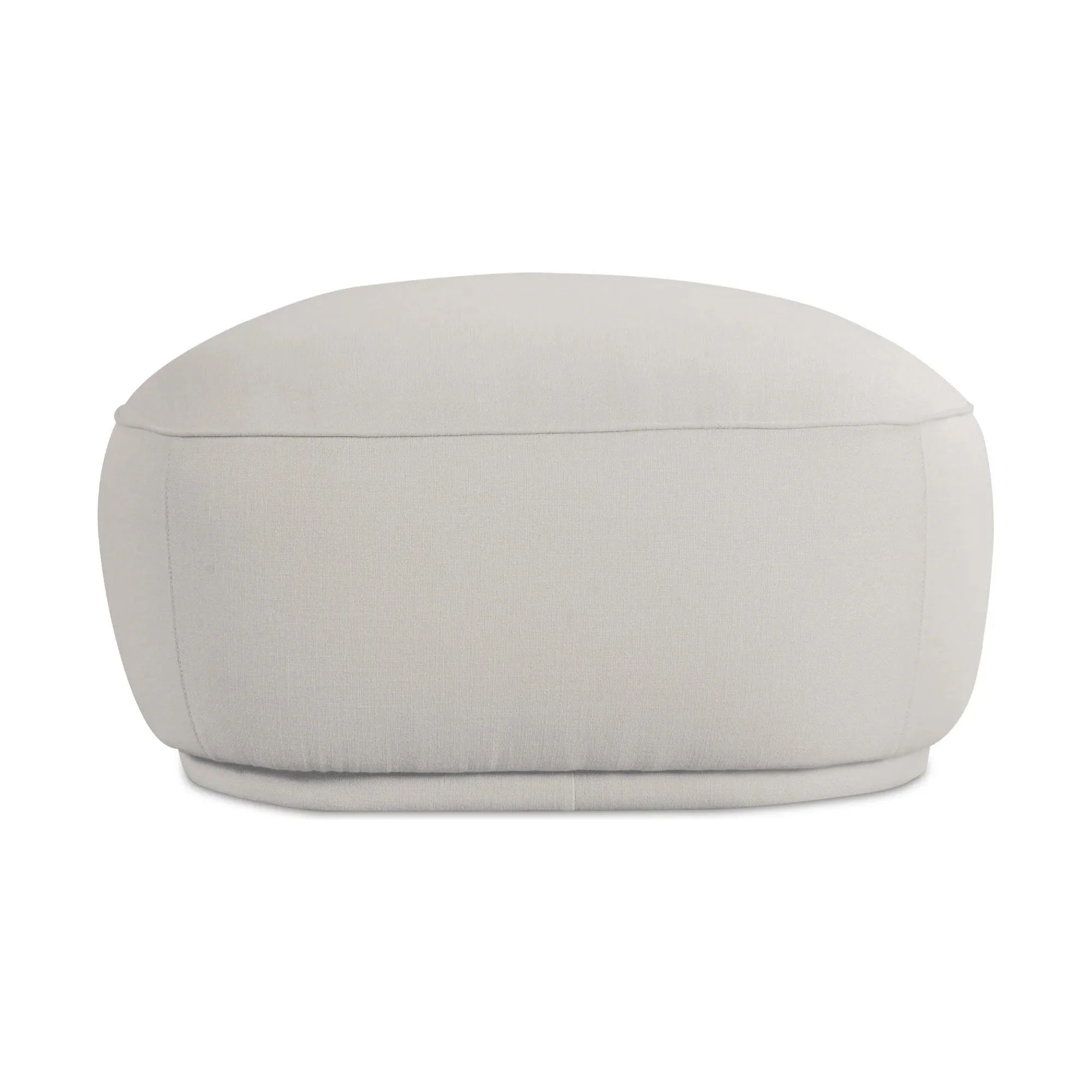 Moe’s Home Collection Marion Rectangular White Ottoman - Image 5