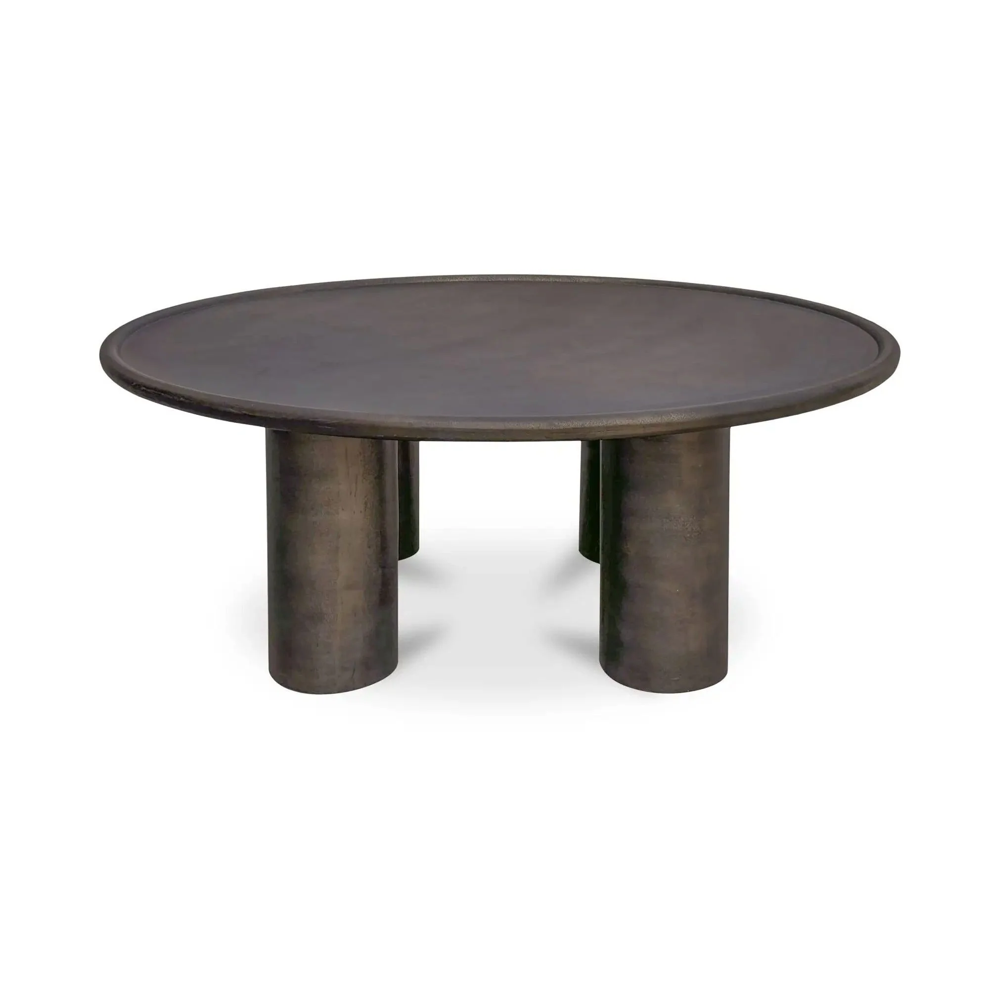 Moe's Home Collection Deacon Deep Bronze Outdoor Coffee Table - Image 4