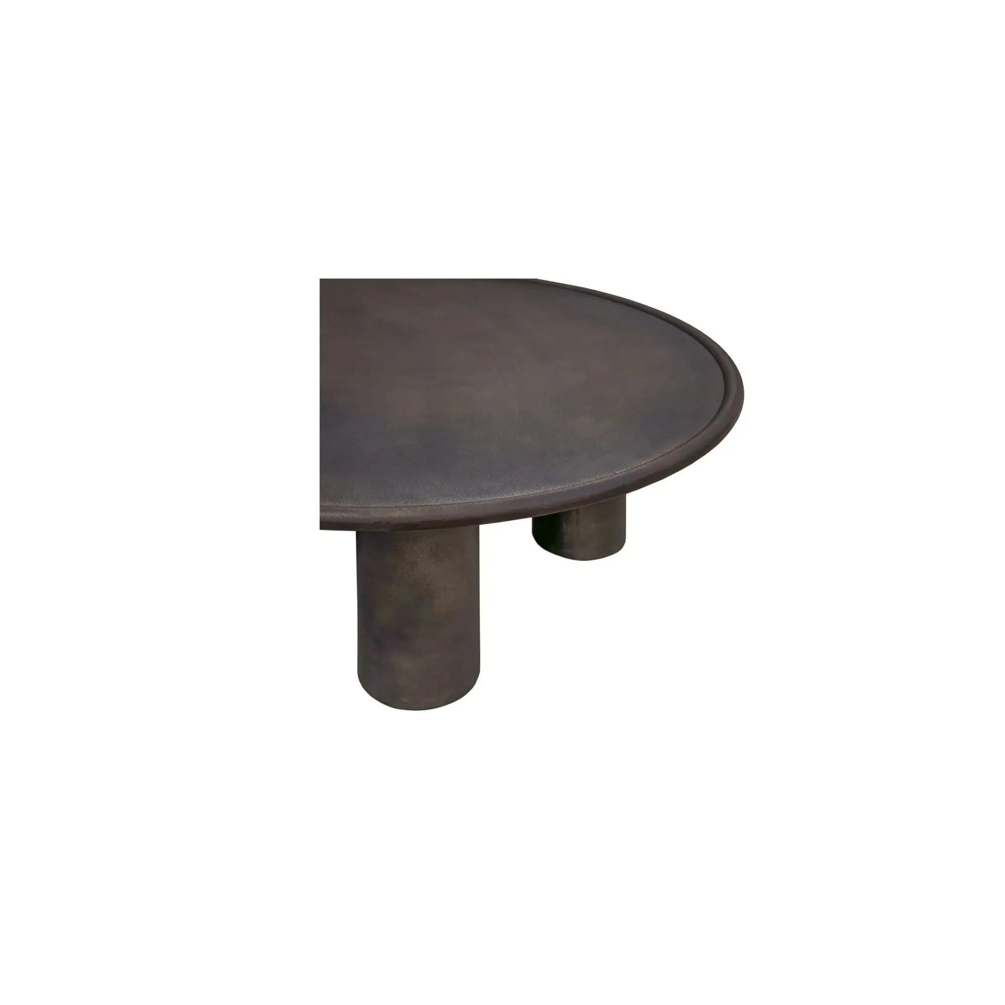 Moe's Home Collection Deacon Deep Bronze Outdoor Coffee Table - Image 5
