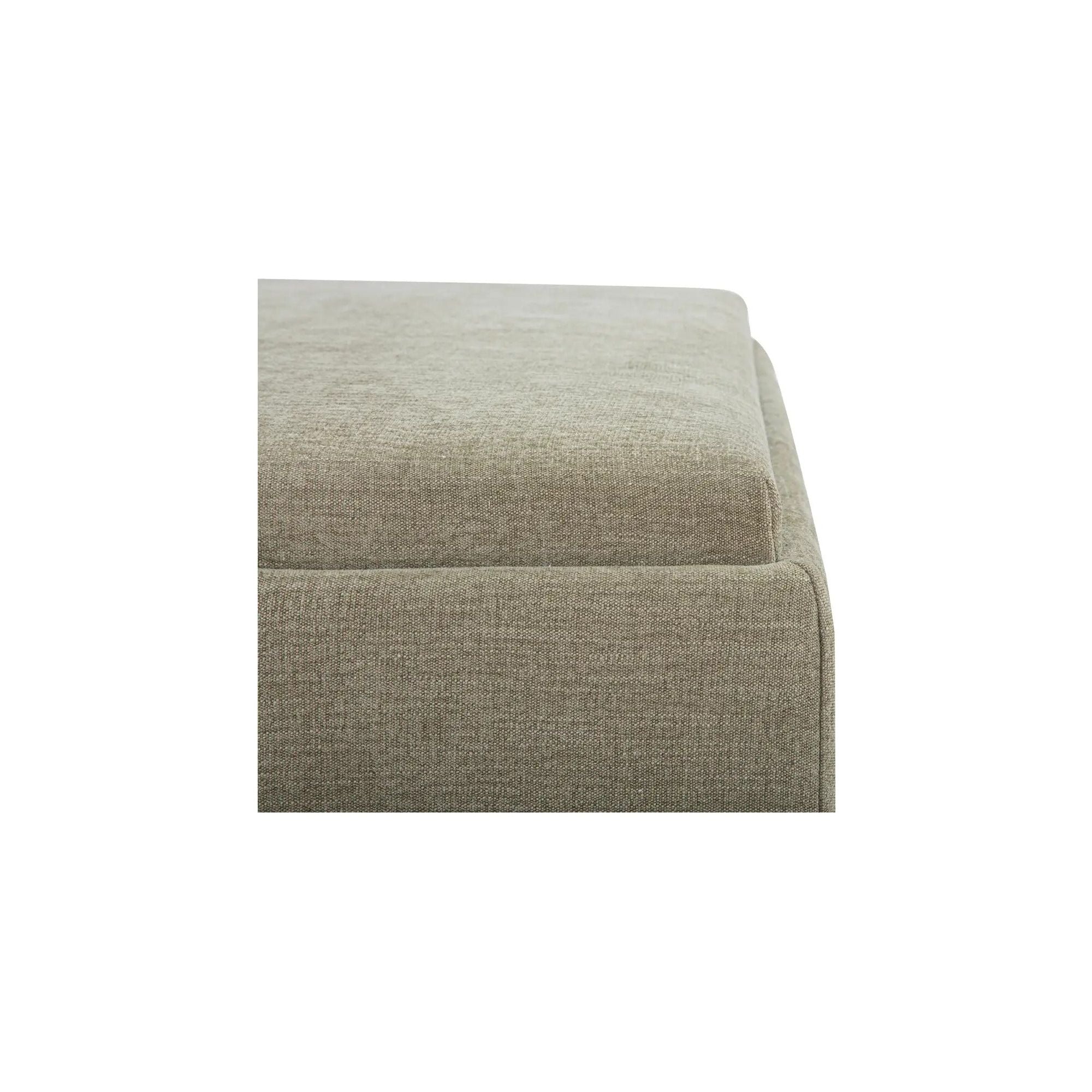 Moe’s Home Collection Montana Storage Washed Green Ottoman - Image 6