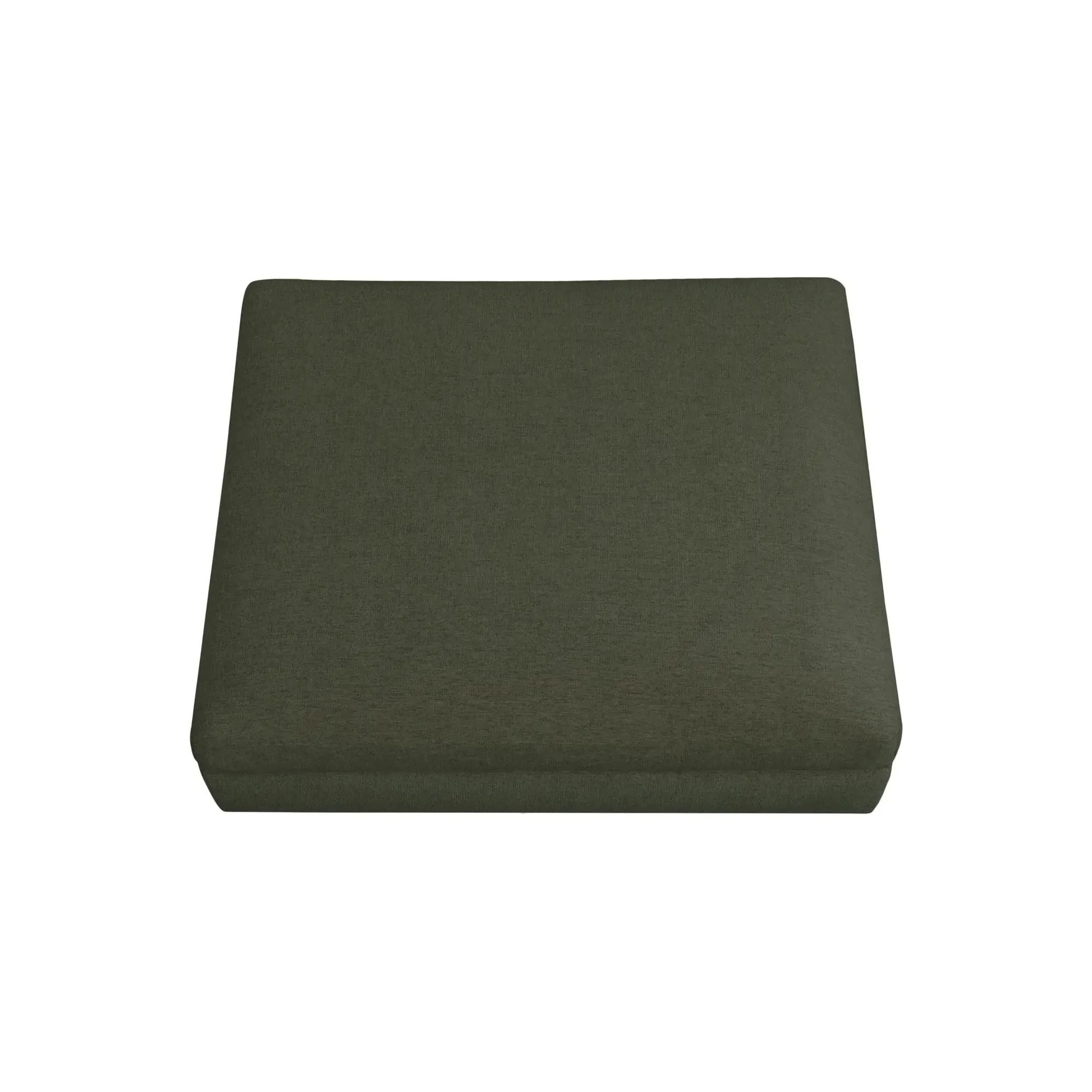 Moe’s Home Collection Rue Deep Green Ottoman - Image 9