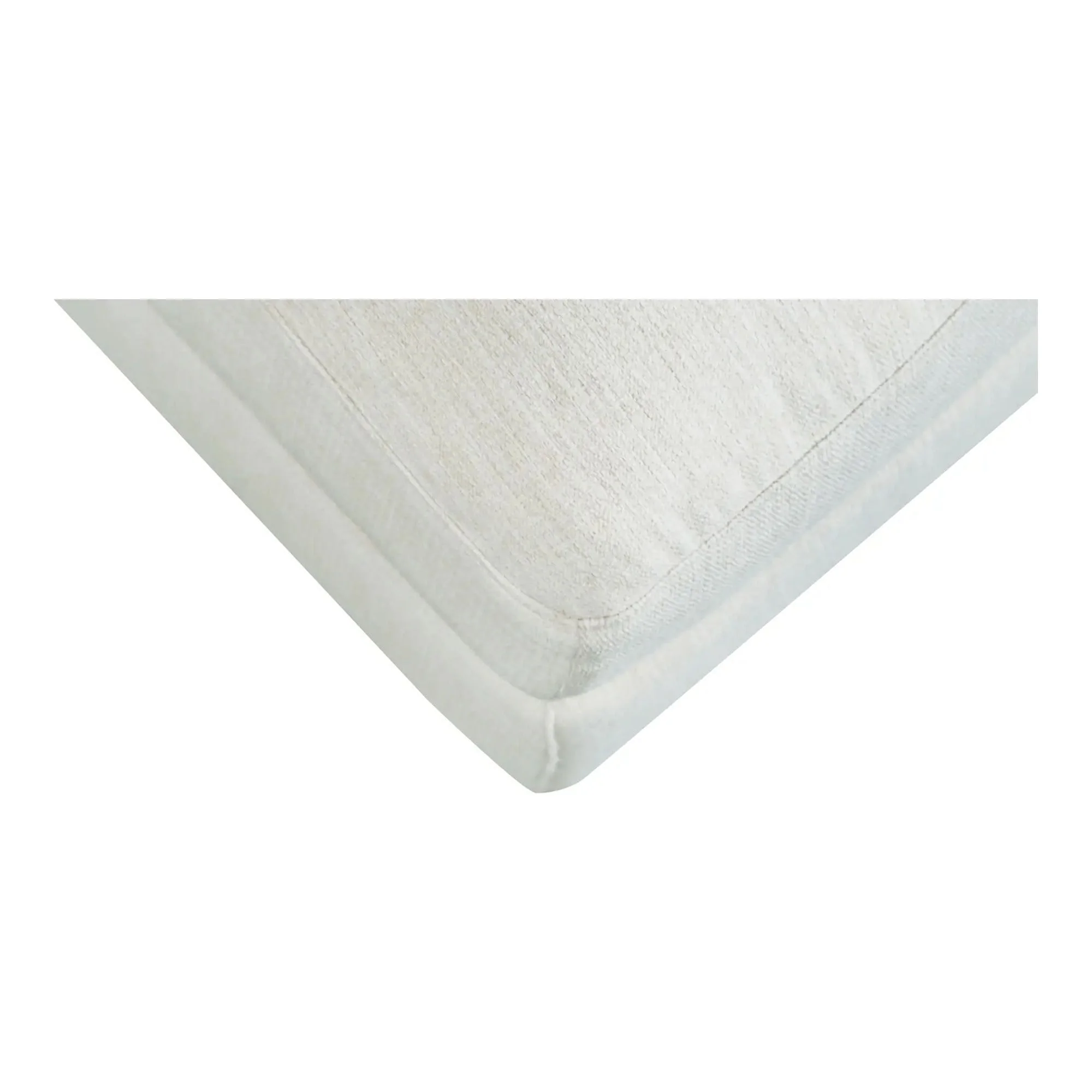 Moe’s Home Rue Off White Ottoman - Image 8