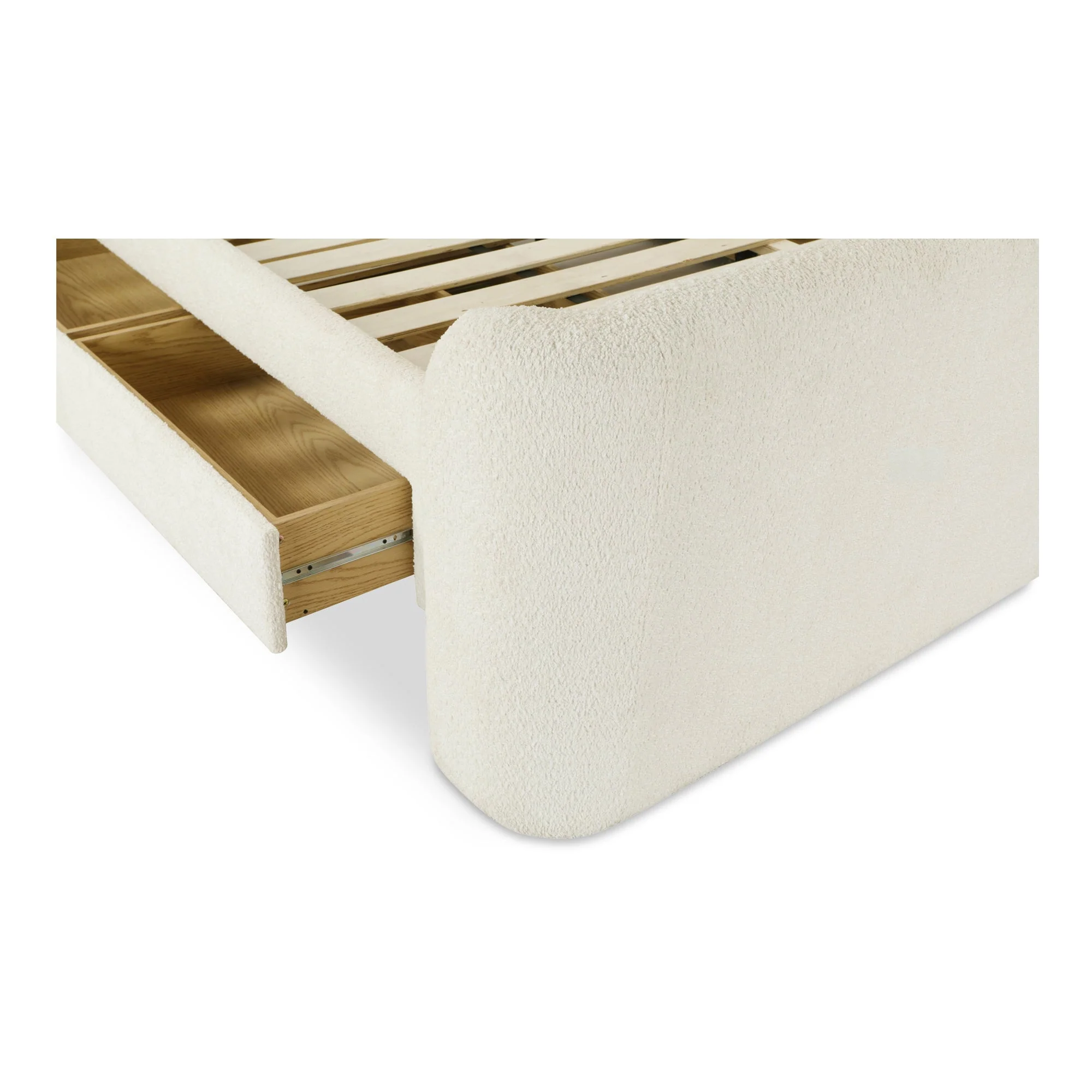 Moe's Home Collection Sophia Cream King Bed - Image 9