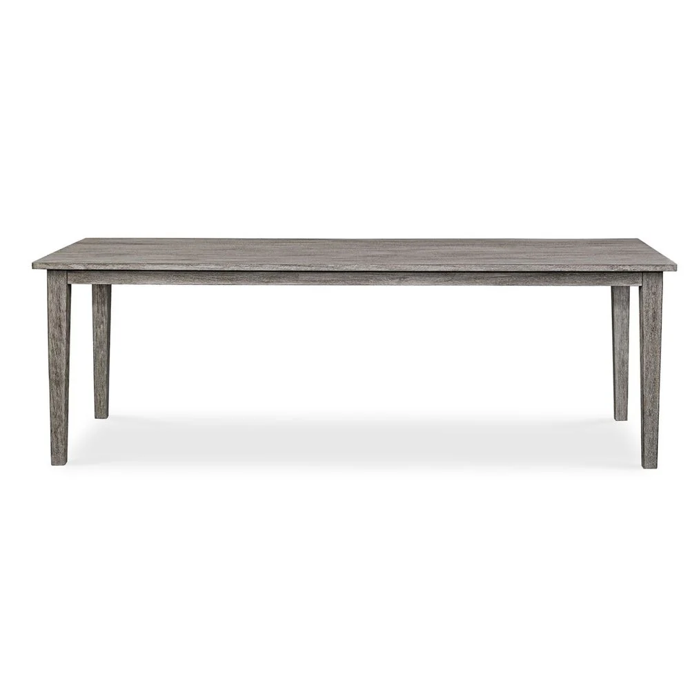 Uttermost Forsyth Weathered Dark Grey Mahogany Outdoor Dining Table - Image 5