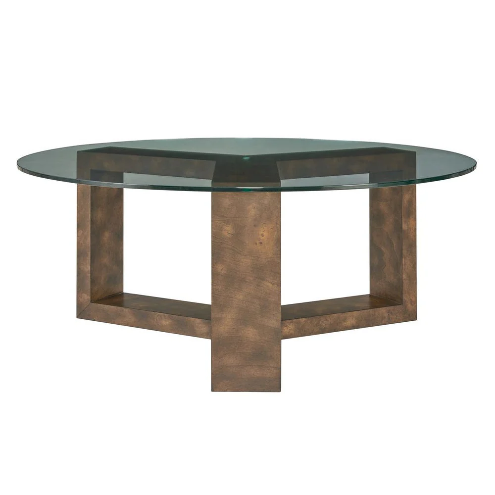 Uttermost Ignis Tempered Glass Tabletop Coffee Table - Image 3